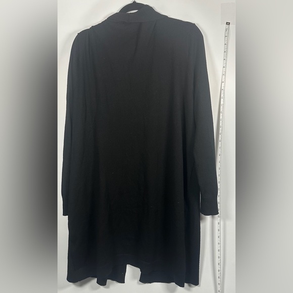 Samantha Erin Black Cardigan w/ Front Pockets Women’s 3X - Picture 9 of 11